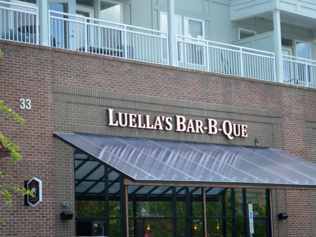 Luella's Bar-B-Que Exterior